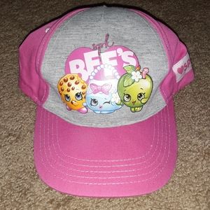Shopkins Baseball Cap Girls SPK let/'s Party Purple One Size Size 4